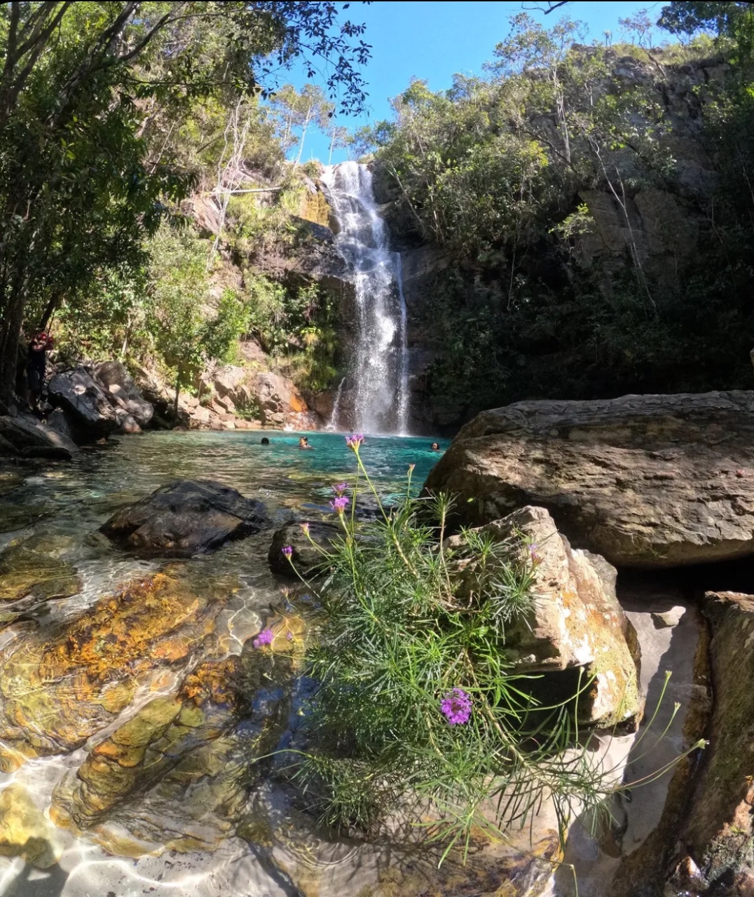 Foto de Patrícia Bittencourt na Chapada