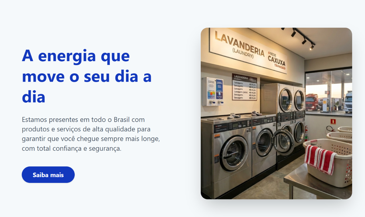 Nova experiência nos postos