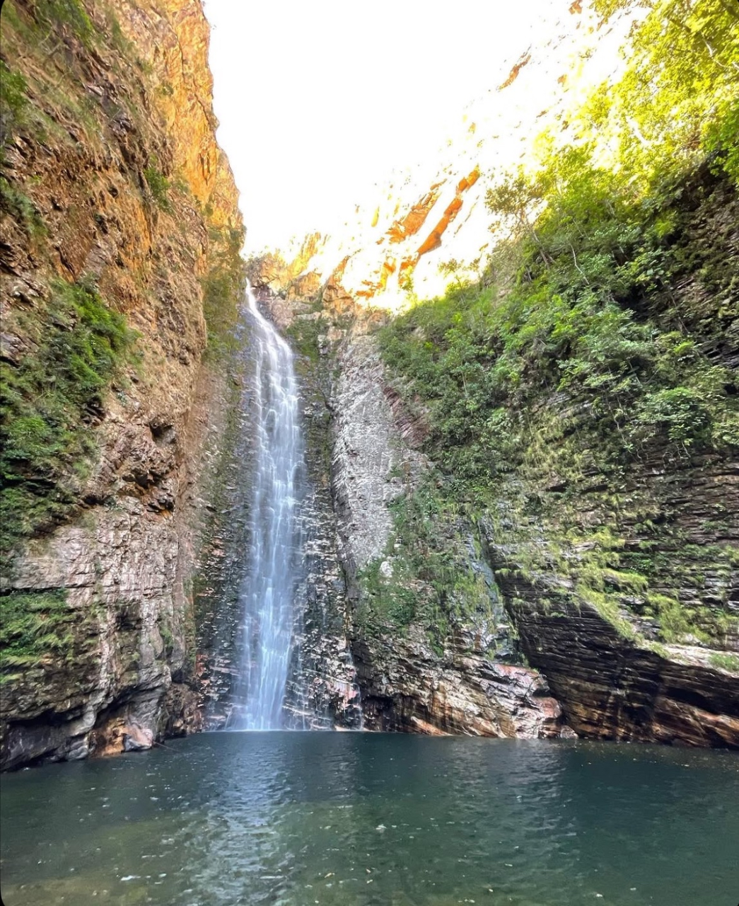 Foto de Larissa Camargo na Chapada