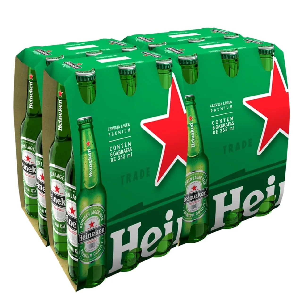 Heineken long neck 330 ml (24 unidades) 24 unidades